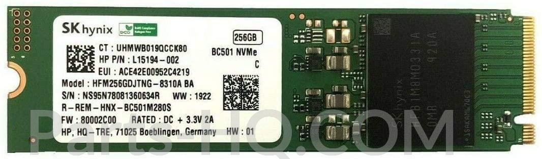 00UP439 - 256GB SSD Hard Drive (m.2, Pcie 3X4)