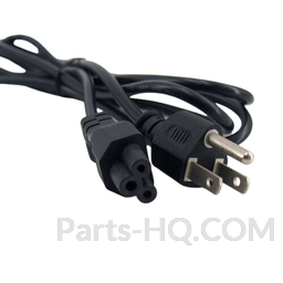 6FT 3-PIN AC Power Cord (BLK)